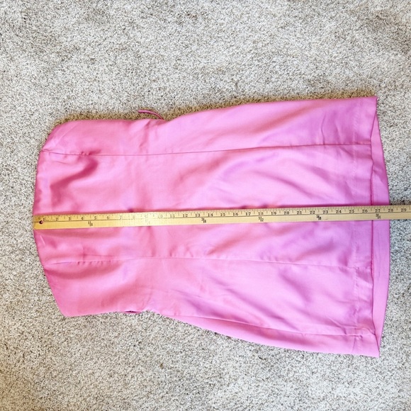 Endless Rose 🌹 SATIN CROSS SPAGHETTI TIE MINI DRESS L - Picture 13 of 13